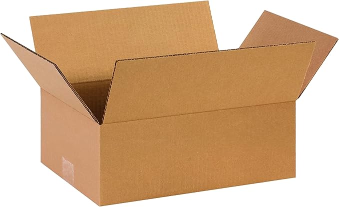 Partners Brand 14x10x5 Corrugated Cardboard Boxes, Storage Box by BOXUSA