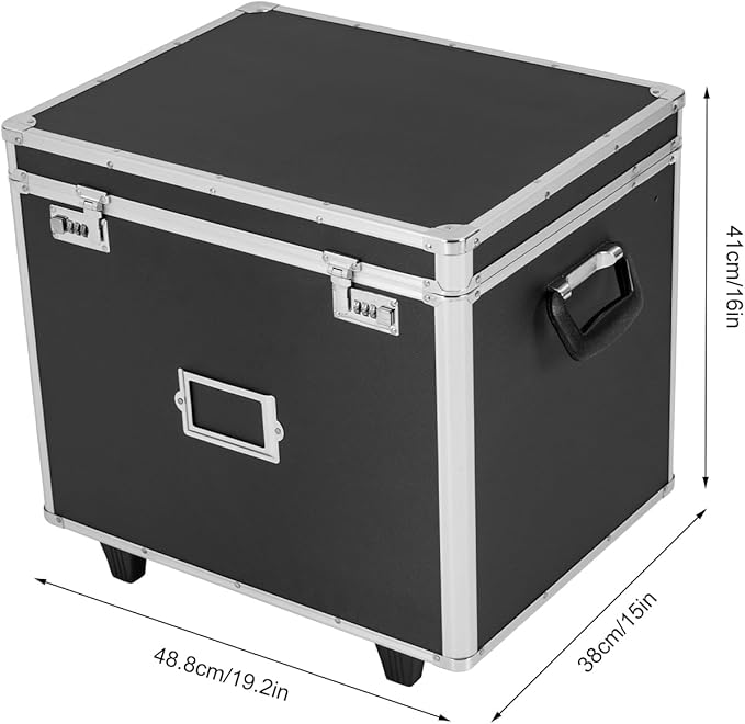 Rolling File Box Document Box - Image 2