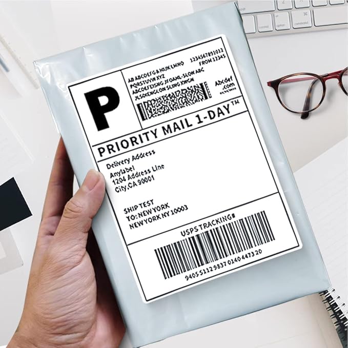 POLYSELLS 200 pcs 7.5x10.5 Inches White Poly Mailers Shipping Envelopes - Image 6