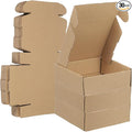 PATIKIL 6 x 6 x 2 Inch Shipping Boxes, 32 Pack Hard Corrugated Cardboard Box by PATIKIL