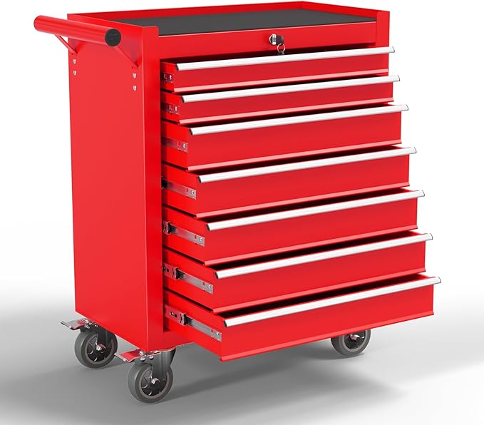 7-Drawer Metal Rolling Tool Chest by Bettertoolsforbetterlife
