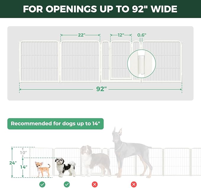 FXW Dog Gate Extra Wide Designed - Image 6