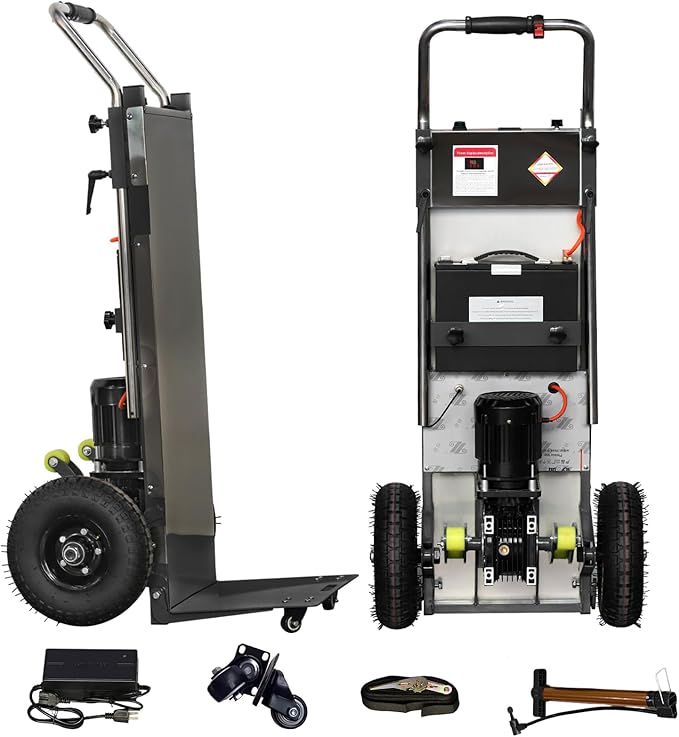 Electric Stair Climbing Hand Trucks Dolly Cart by ROOMEDAL