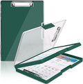 Clipboard with Storage, Heavy Duty Clip Boards 8.5x11 with 2 Storage Case by SFLHHDM
