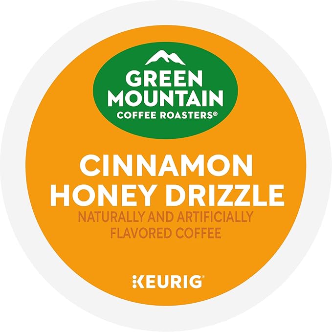 Green Mountain Coffee Roasters Cinnamon Honey Drizzle, Single-Serve Keurig - Image 17