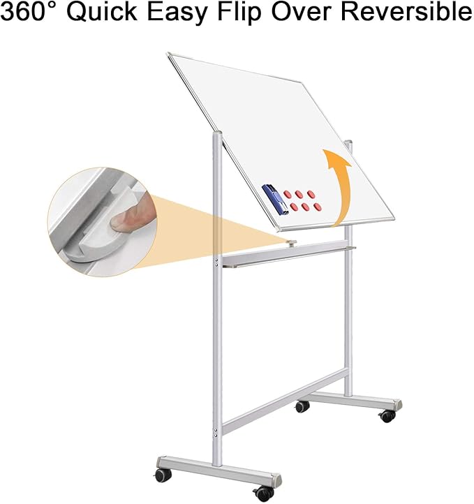 H-Qprobd Rolling Whiteboard - Image 3