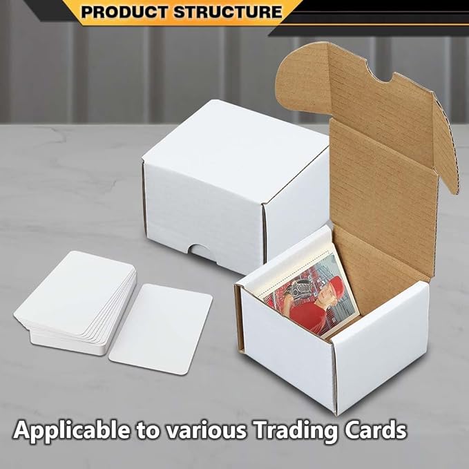 10pcs New Max Pro 200 count Cardboard Baseball/Trading Card Storage Boxes box - Image 4