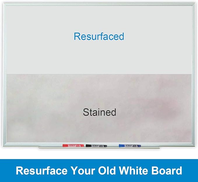 White Board Paper, 8x4 ft Dry Erase White Board Sticker, Peel and Stick - Image 5