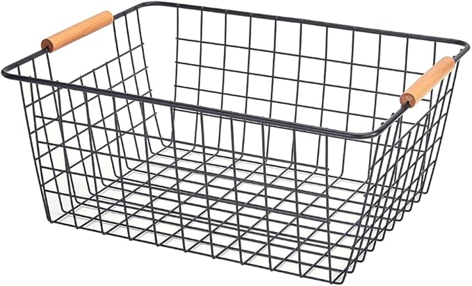 LeleCAT Large black wire basket - Image 7