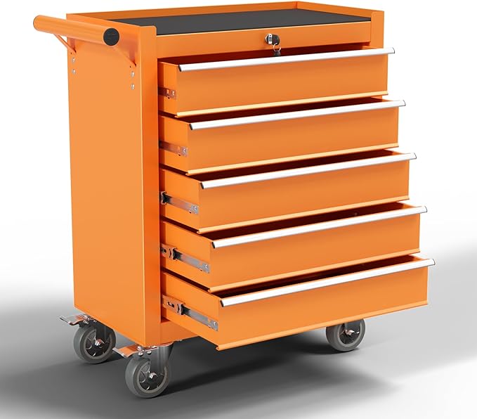 5-Drawer Metal Rolling Tool Chest by Bettertoolsforbetterlife