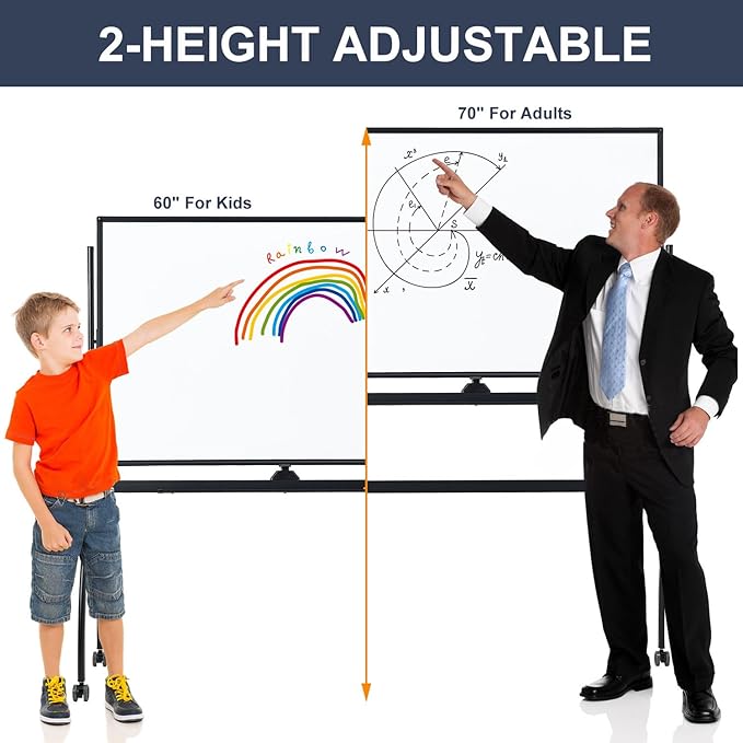 TANKEE White Board Height Adjustable - Image 2
