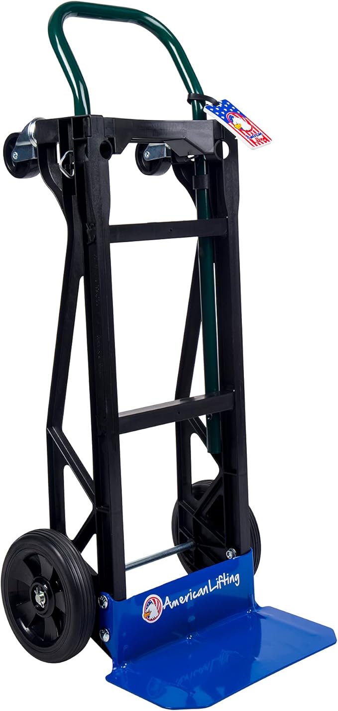 400 lb Capacity Ultra Lightweight Super Strong Nylon Convertible Hand Truck & - Image 8