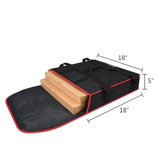 Pizza Bags for Delivery 18" X 18" X 5" - Image 2