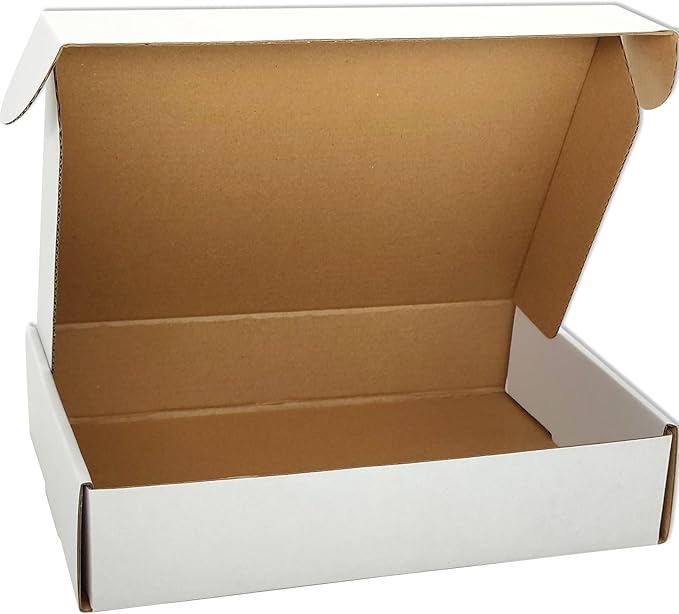 Small White Shipping Boxes for Small Business Pack of 25-7x5x2 inches Cardboard - Image 3