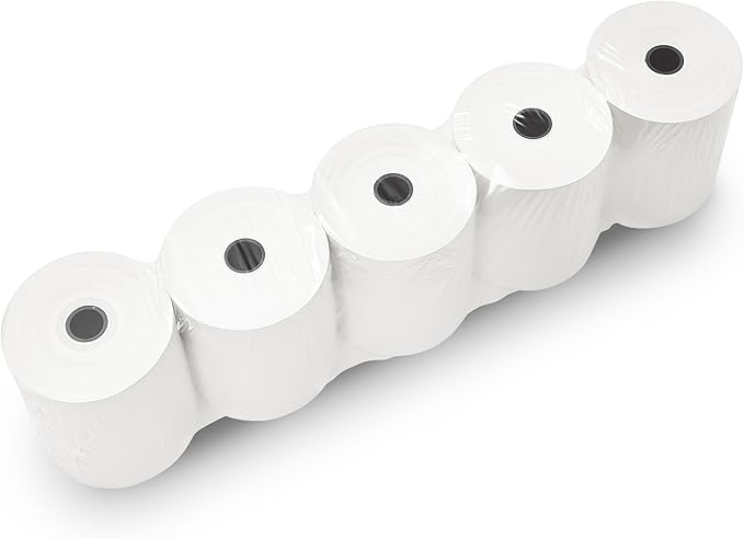 3 1/8 x 230 Thermal Paper 48 GSM Thickness Tape - Image 3