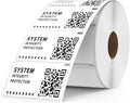 Compatible for DYMO 30334 Address Barcode White Thermal Labels Work by Unknown