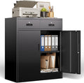 BESFUR 36" H Metal Storage Cabinet by BESFUR