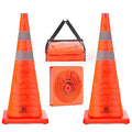 RoadHero 28 Inch 2 Pack Collapsible Traffic Safety Cones, Parking Lots by RoadHeroUS