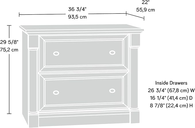 Sauder Palladia File Cabinet - Image 3