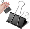 24 Pack Extra Large Binder Clips Jumbo Binder Clips 3 inch, Heavy Duty Paper by Unknown
