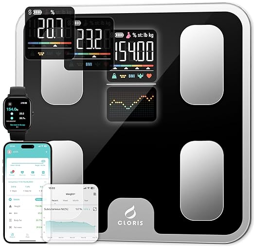 CLORIS Digital Bathroom Scale FSA&HSA Eligible by CLORIS-Direct
