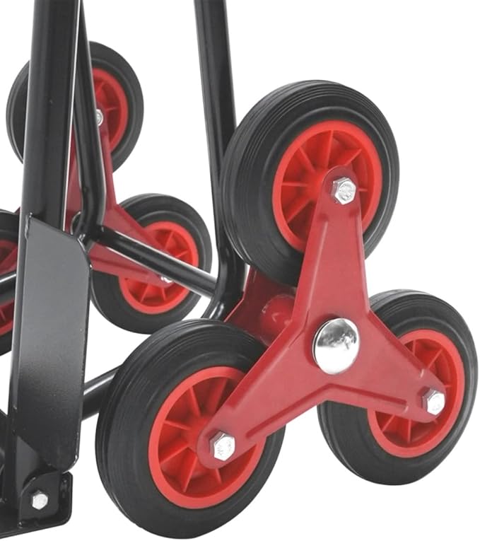 Folding Stair Climbing Dolly, 330 Lb Capacity Manual Truck Heavy-Duty Stair - Image 7