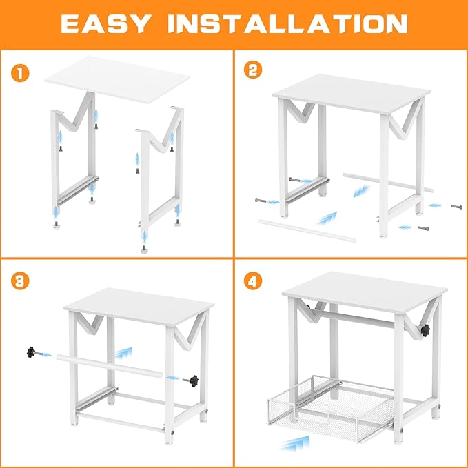 Label Holder for Rolls and Fan-Fold Labels, Thermal Sticker Holder for Desktop - Image 4