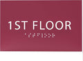 6" X4" 1st Floor Sign by ADACentralSigns
