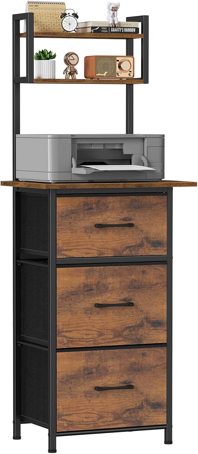 Snughome 3 Drawer Tall File Cabinet by Snughome