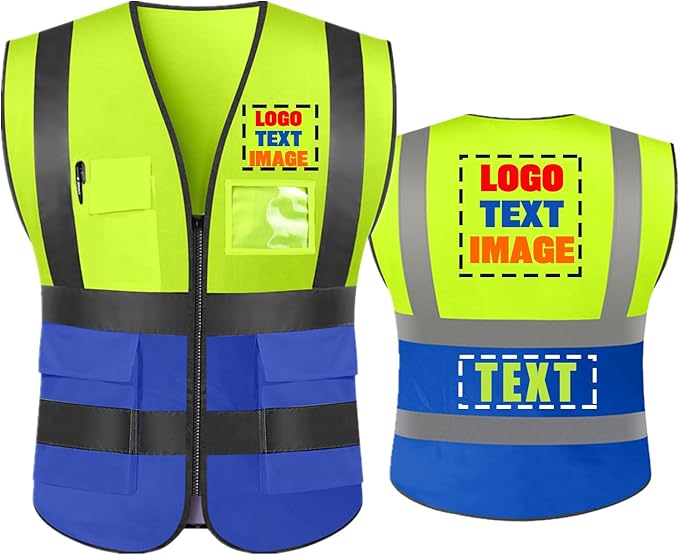 High Visibility Safety Reflective Vest by DOBYYUNZHEN