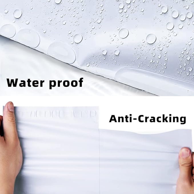 POLYSELLS 3000 pcs 10x13 Inches White Poly Mailers Shipping Envelopes, Strong - Image 3