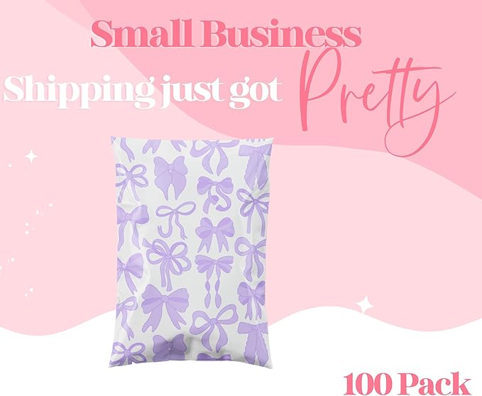 6x9 Designer Poly Mailer 100 Pack Heavy Duty Waterproof Self Seal Shipping Bags - Image 6