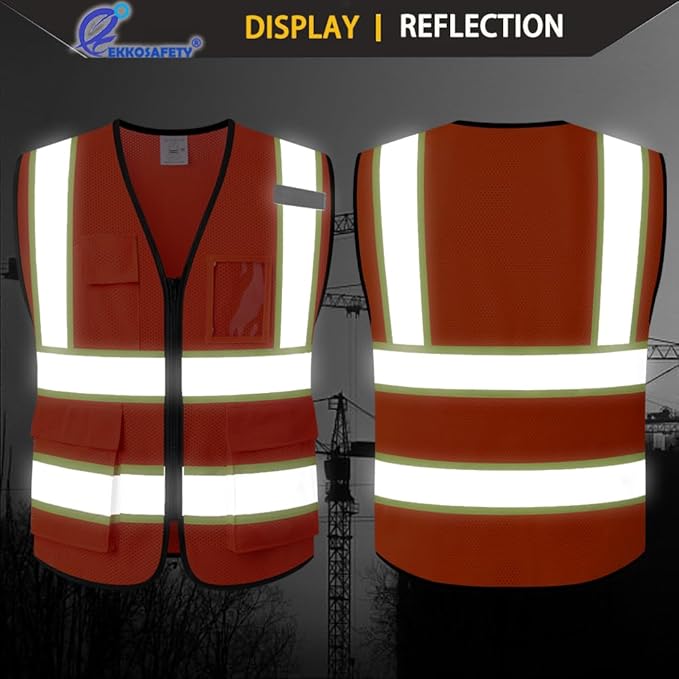 Safety Vest for Men Women Reflective - Image 4
