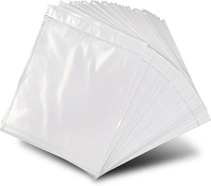 200 Pcs-4.5x5.5In Shipping Envelopes, Packing List Mailing Envelopes Clear by MBLABEL