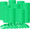 Liliful 100 Pcs Silicone Rubber Wristbands Rubber Wristband Bracelet Bands by Liliful