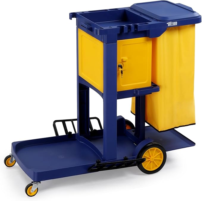 TUFFIOM Multifunctional Janitorial Cart by TUFFIOM