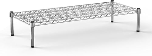 18''W x 42''L x 8''H Chrome Plated Wire Dunnage Rack | Off The Floor Storage by Regal+Altair
