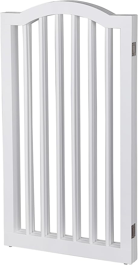 INTERNET'S BEST Arched Top Dog Gate | 3 Panel, and Porch | Portable, Extra Wide - Image 9