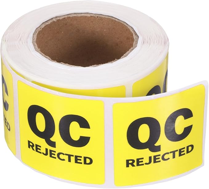 PATIKIL 360 Pcs 1 Roll QC Hold Labels, 1.5 Inch Square Inventory Control by PATIKIL