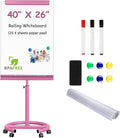 TSJ OFFICE Mobile Whiteboard Magnetic by TSJOFFICE