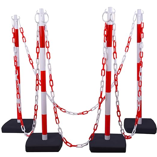 4Pack 35" Traffic Delineator Post Cone by vilmon