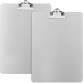 ZCZN Metal Clipboard, 2 Pack Heavy Duty Aluminum Clipboards 12 x 9 Inches by ZCZN
