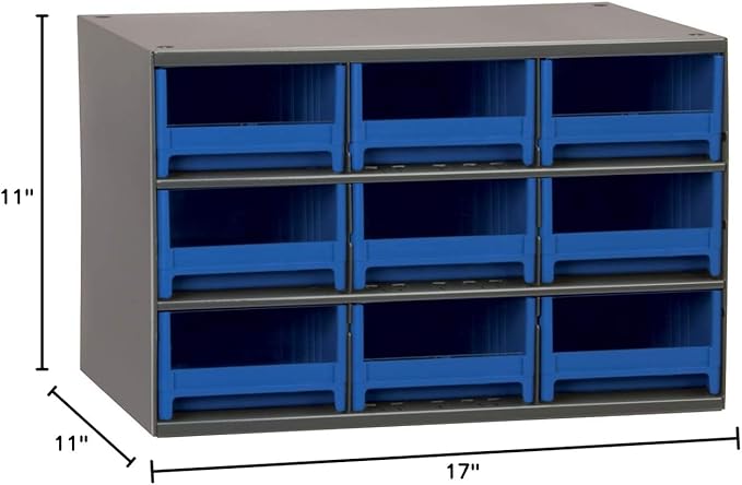 Akro-Mils Steel Garage Storage Cabinet, Small Parts Organizer Metal Cabinet - Image 5