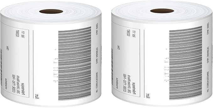 Direct Thermal Labels 4x6-450 Labels/Roll, Thermal Shipping Labels by Muotich