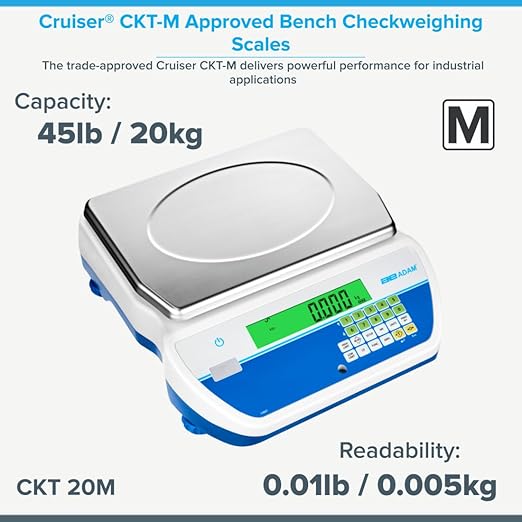 Adam Equipment CKT-M Approved Bench Checkweighing Scales - Image 2