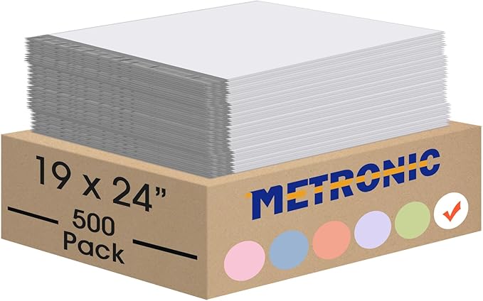 Metronic Poly Mailers 19x24 500 Pack | Large Shipping Bags by METRONIC