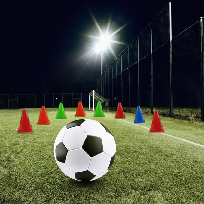 7 Inch Plastic Traffic Cones Sport Training Agility Marker Cone - Image 6