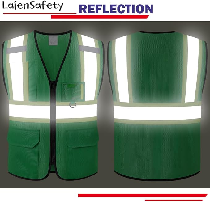 Hi Vis Reflective Safety Vest for Men Women - Image 5