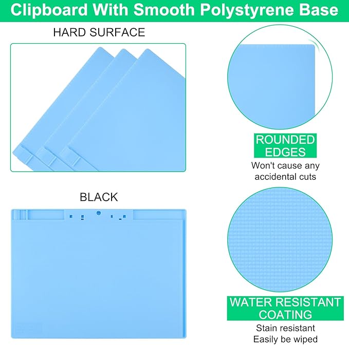 1 PCS A4 Size Clipboards, Plastic Clipboard, 8.5x11 Clipboard - Image 5
