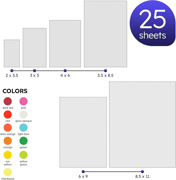 Custom Bright Neon Color Labels, Print Your Own Stickers, Upload Your Design - Image 6